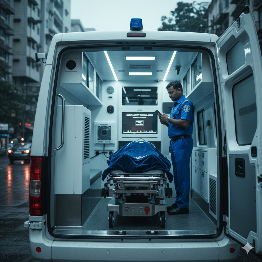 How Modern Dead Body Ambulances Maintain Dignity and Safety