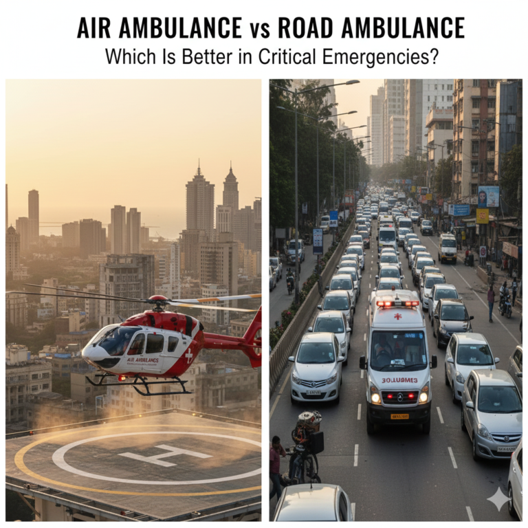 Air Ambulance vs Road Ambulance Which Is Better in Critical Emergencies